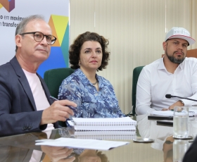 Reunião entre a UnB, Deputado Max Maciel e equipe da Subsecretaria de Terminais do DF
